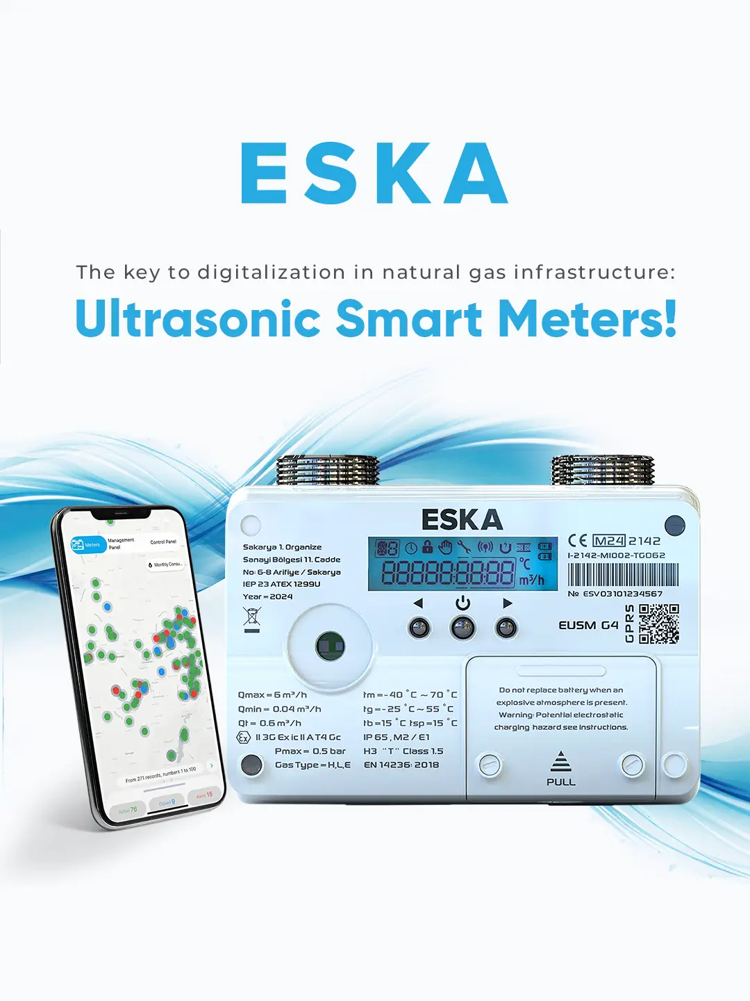 The Key to Digitalization in Natural Gas Infrastructure: Ultrasonic Smart Meters