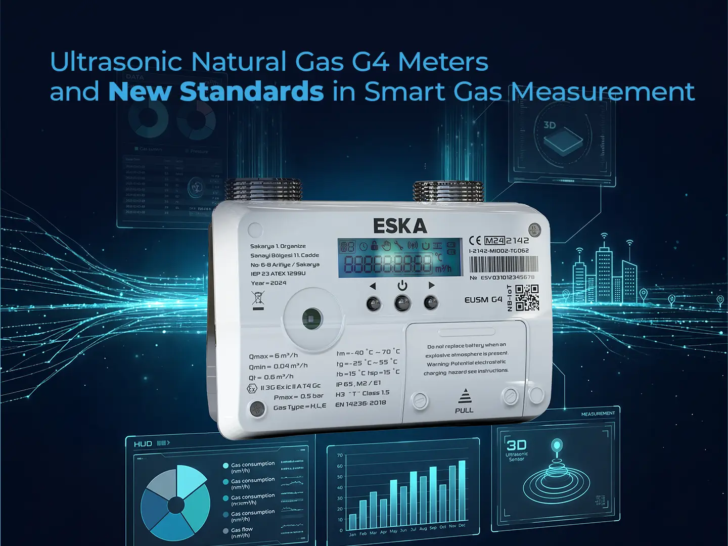 Ultrasonic Natural Gas G4 Meters and New Standards in Smart Gas Measurement