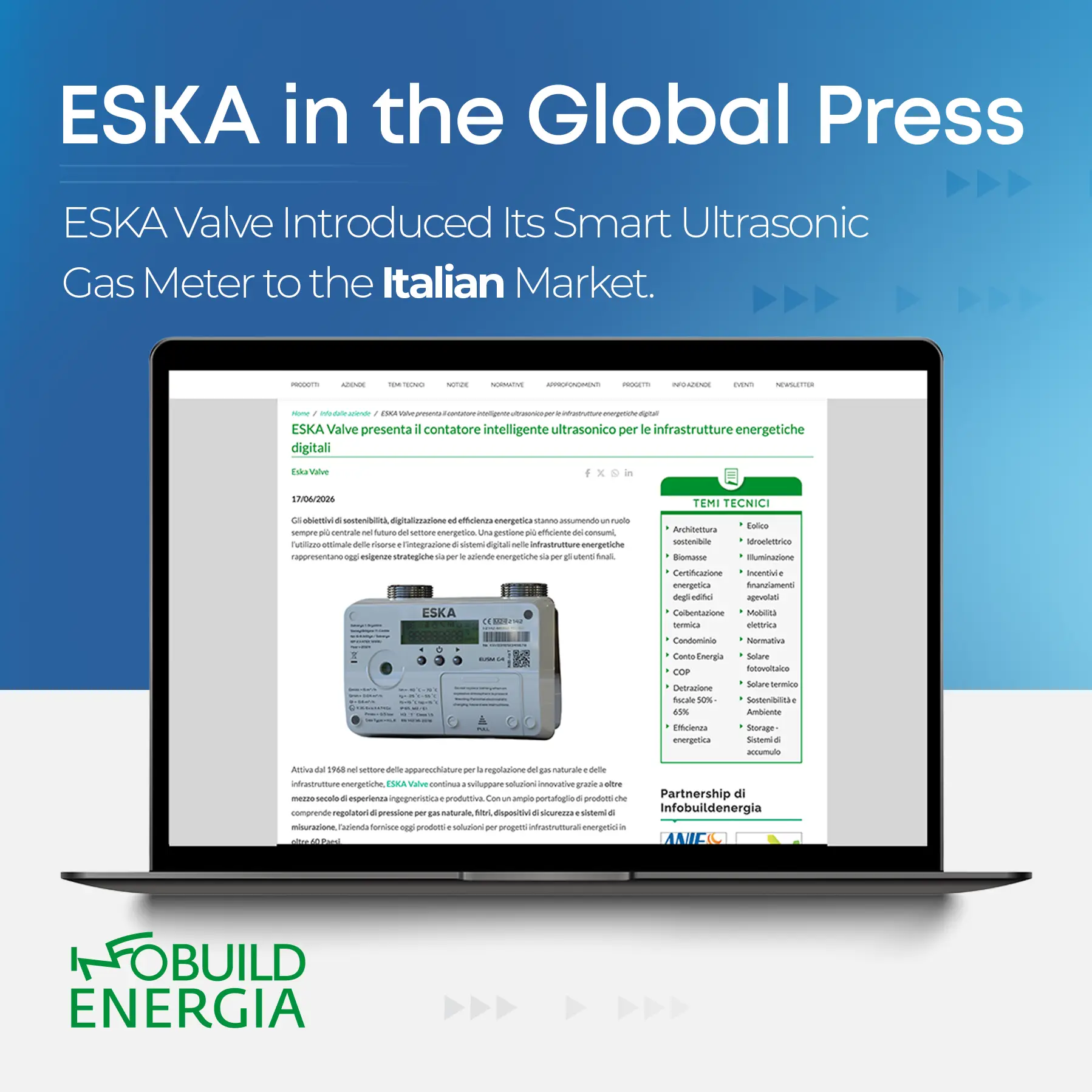 ESKA in the Global Press!