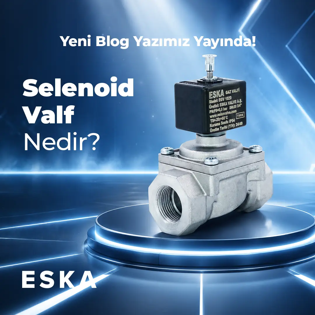 Selenoid Valf Nedir, Doğalgaz Sistemlerinde Neden Kritiktir?