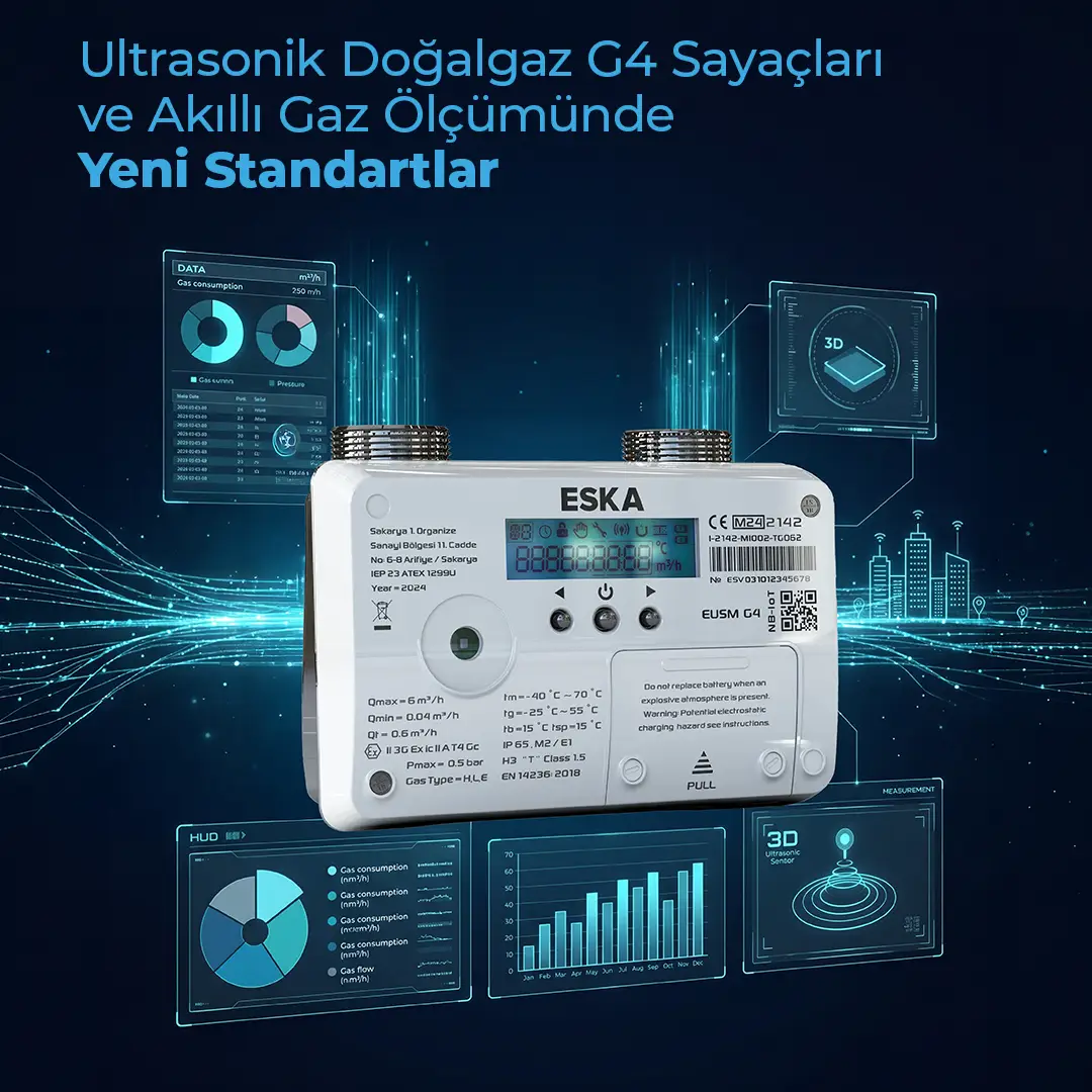 Ultrasonik Doğalgaz G4 Sayaçları ve Akıllı Gaz Ölçümünde Yeni Standartlar