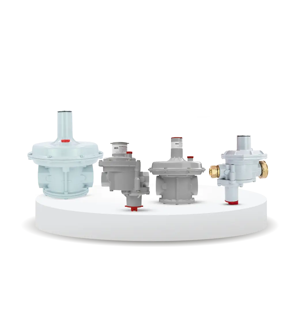 Single Stage Gas Pressure Regulators 