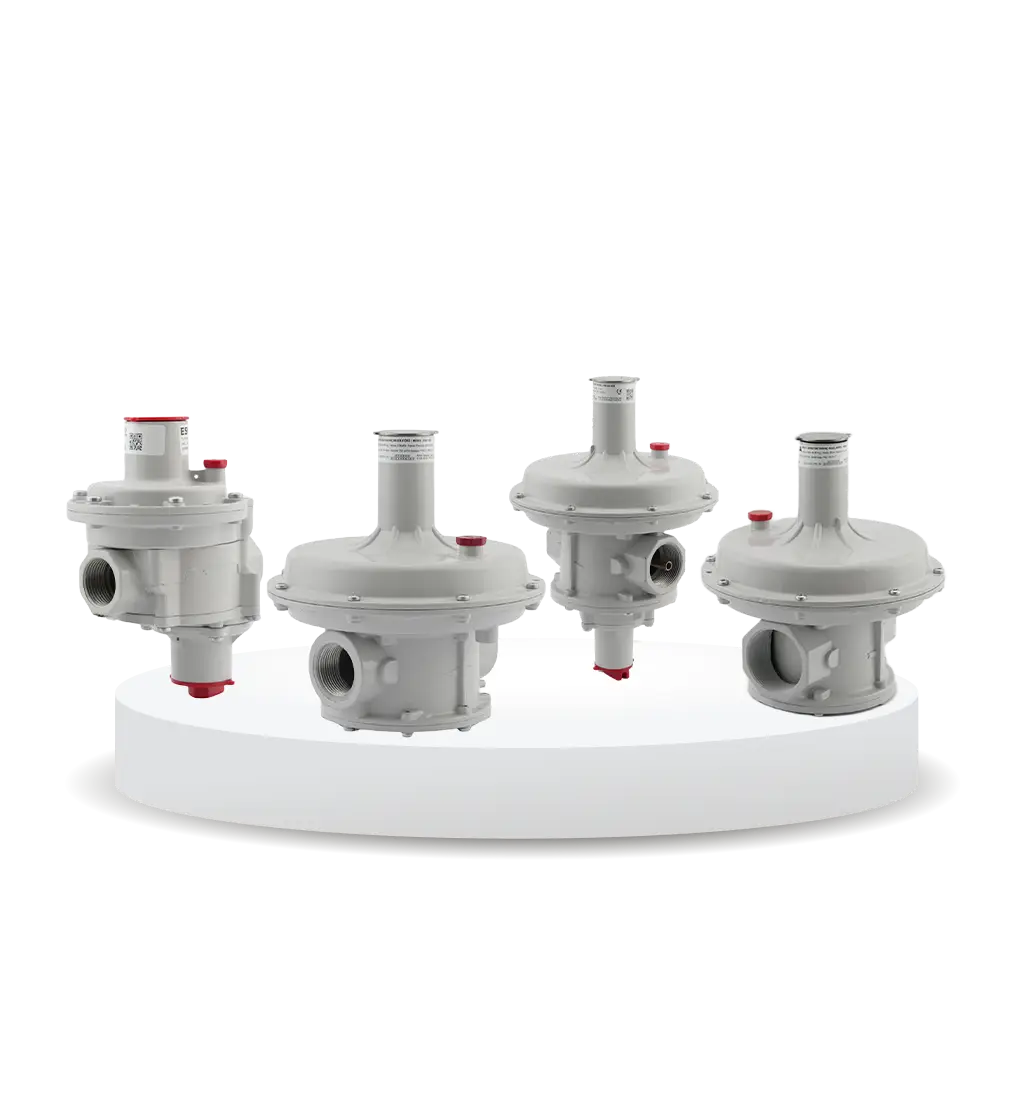 Single Stage Gas Pressure Regulators 