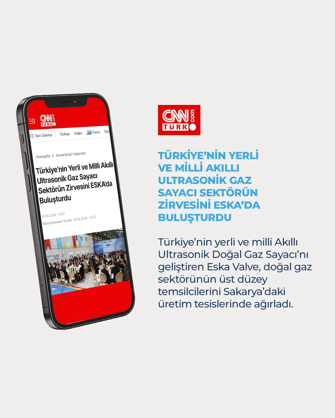 Eska Valve News: ESKA Brings the Industry Together Around Turkey’s Indigenous Smart Ultrasonic Gas Meter