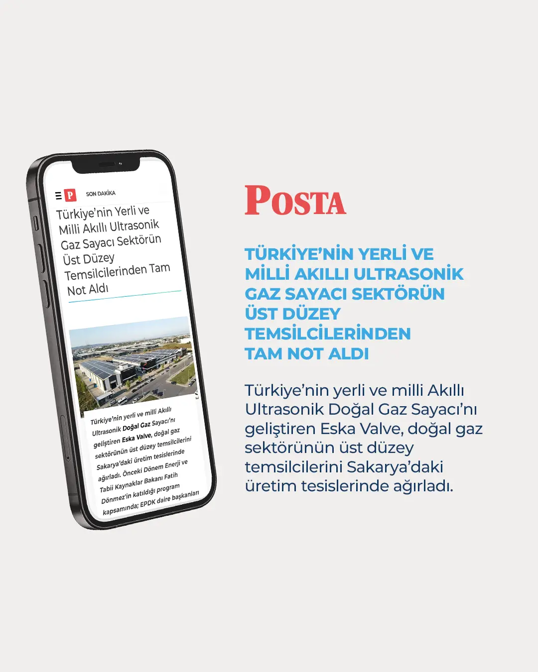Eska Valve Haber: Türkiye’nin Yerli ve Milli Akıllı Ultrasonik Gaz Sayacı Sektörün Üst Düzey Temsilcilerinden Tam Not Aldı