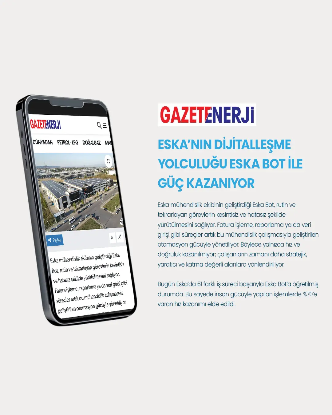 ESKA’nın Dijitalleşme Yolculuğu Eska Bot İle Güç Kazanıyor