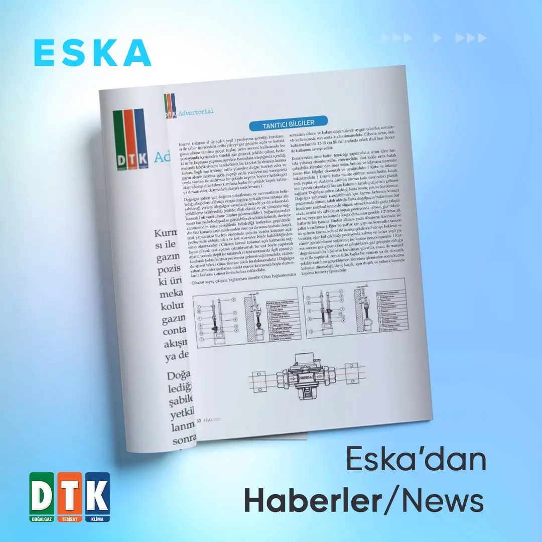 Eska Valve News: Sektörde güvenlik ve kaliteyi ön planda tutan ürünümüz; mühendislik yaklaşımı, uzun ömürlü kullanım avantajı ve yüksek güvenlik standartlarıyla öne çıkıyor.