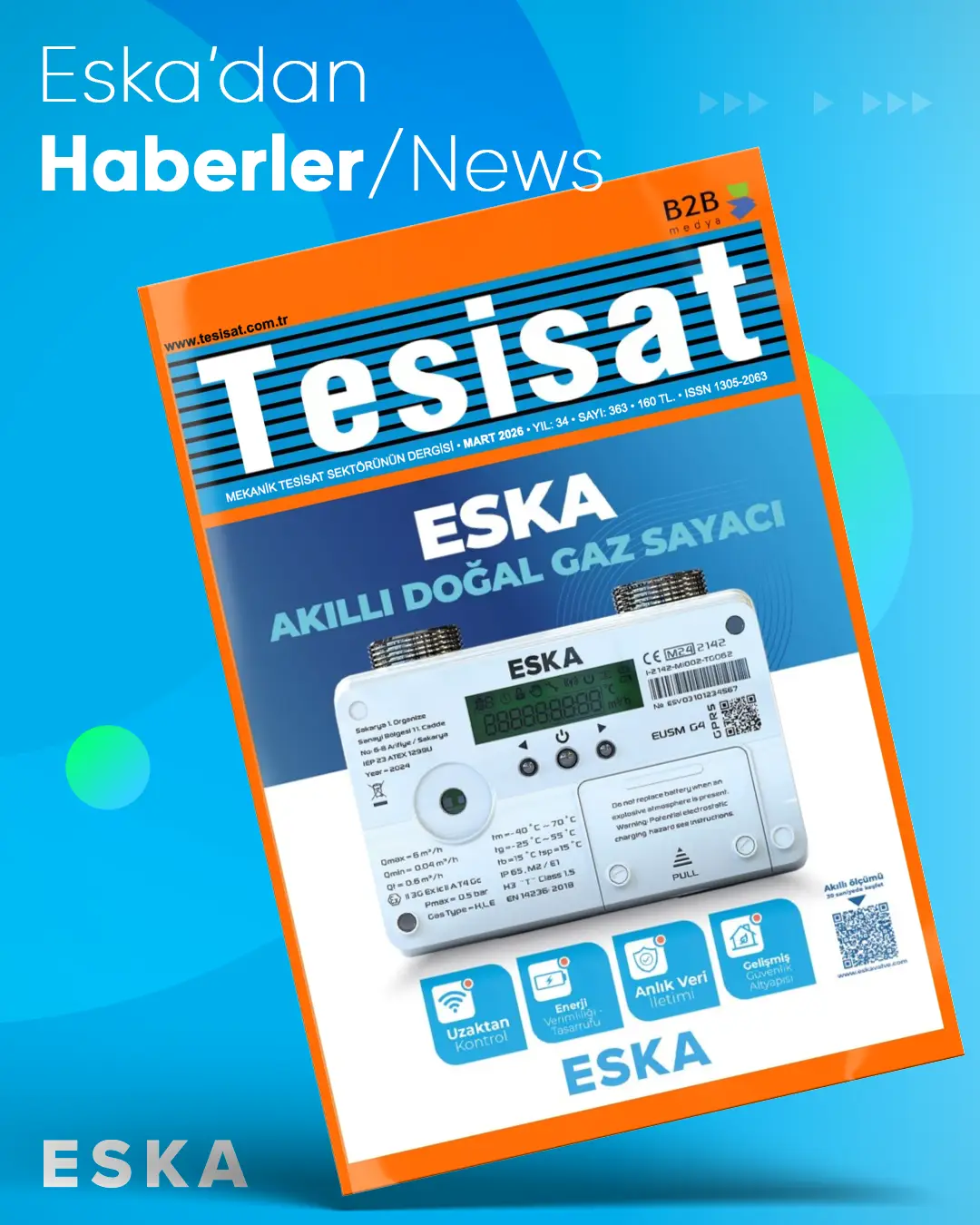 Eska Valve News: Tesisat Dergisi
