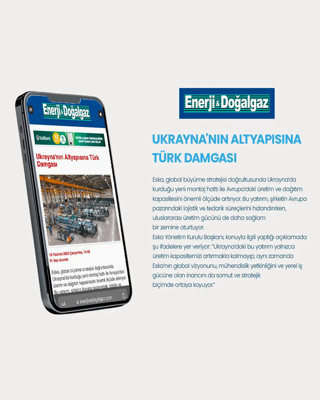 Ukrayna'nın Altyapısına Türk Damgası - Enerji & Doğalgaz