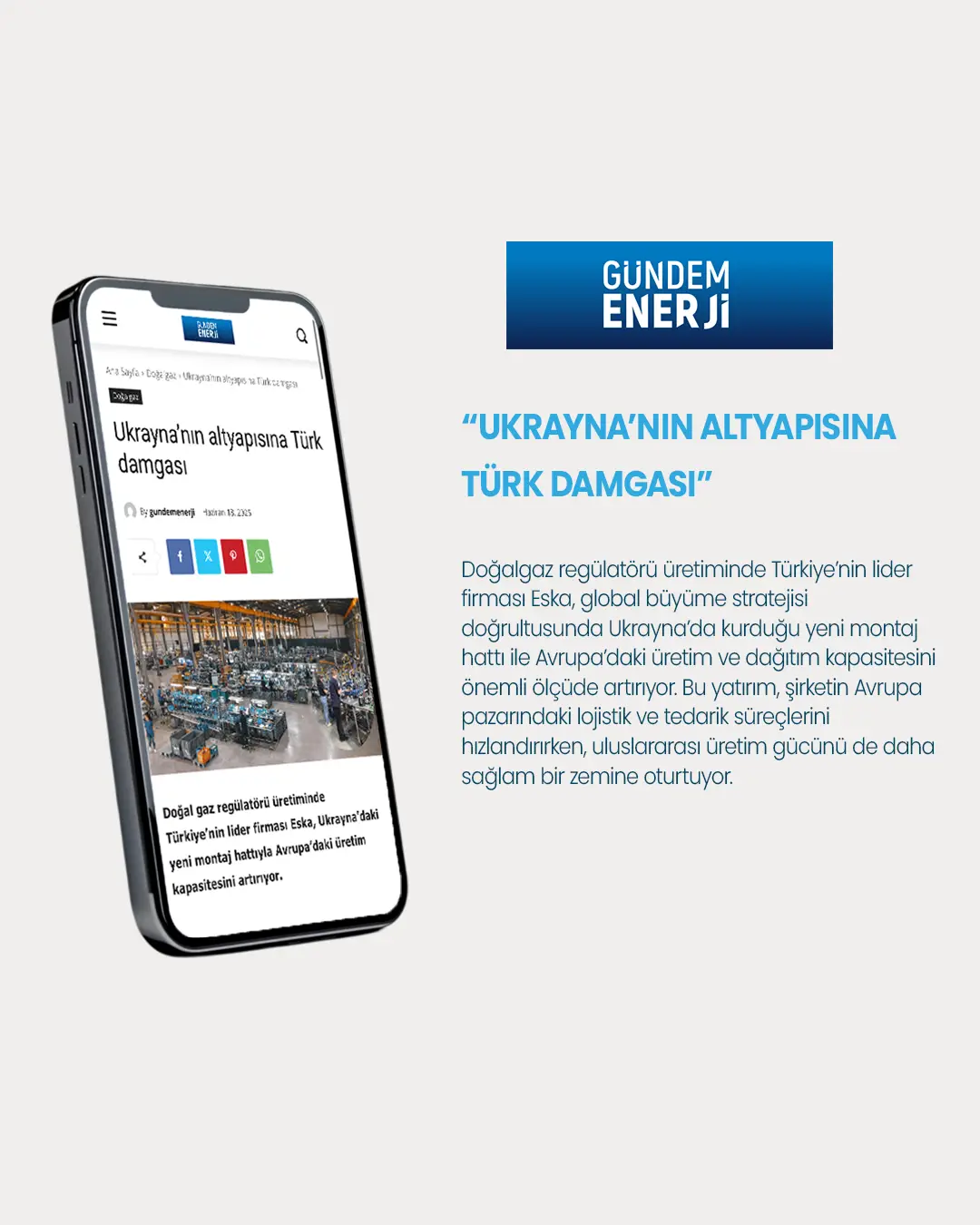 Ukrayna’nın Altyapısına Türk Damgası - Gündem Enerji