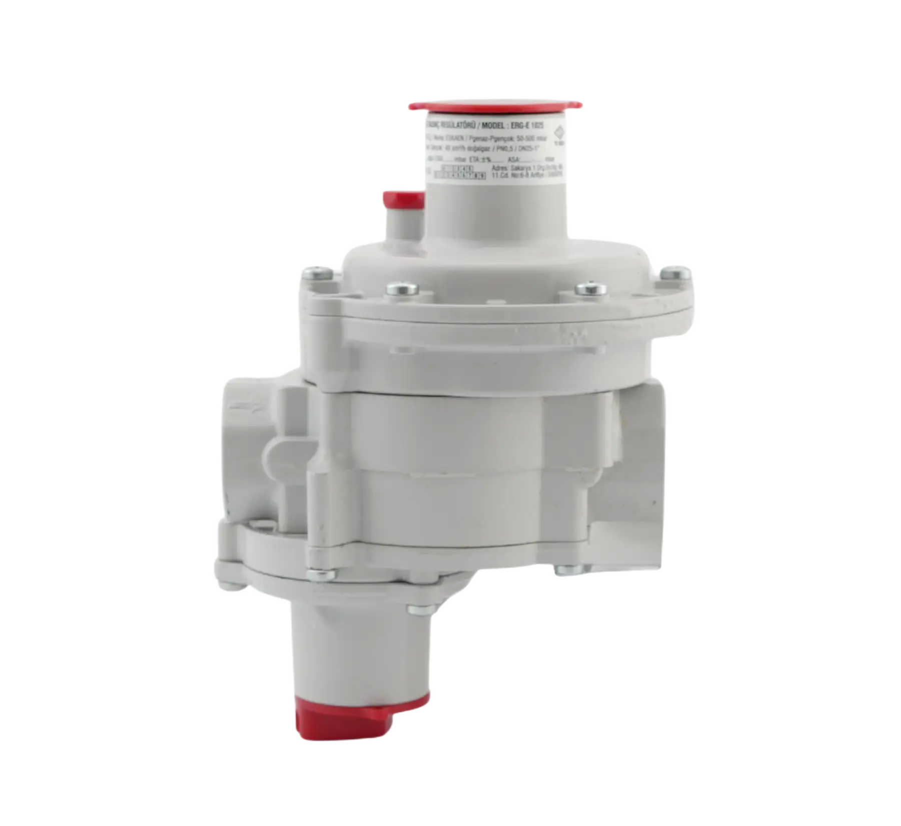 ERG-E  - Gas Pressure Regulators: - 4