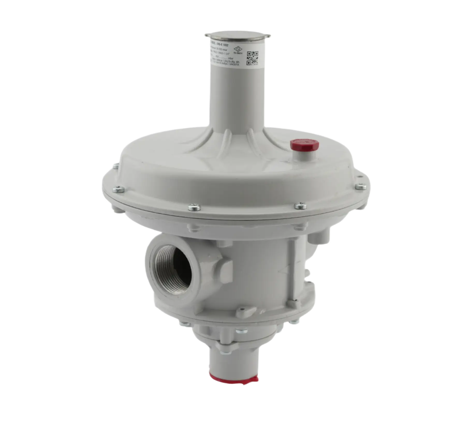 ERG-E  - Gas Pressure Regulators: - 6